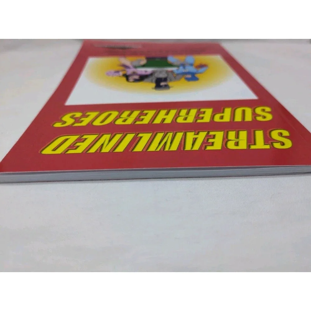Streamlined Superheroes RPG Book Sharp Mountain Games